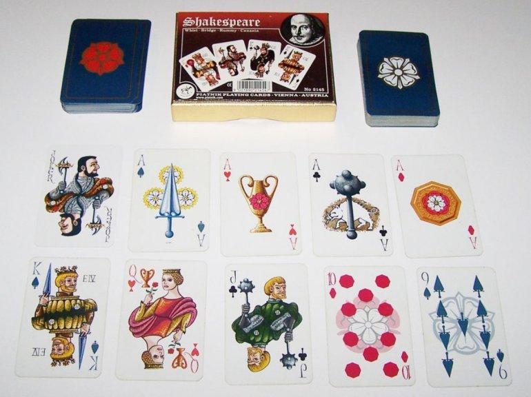 shakespeare cards piatnik